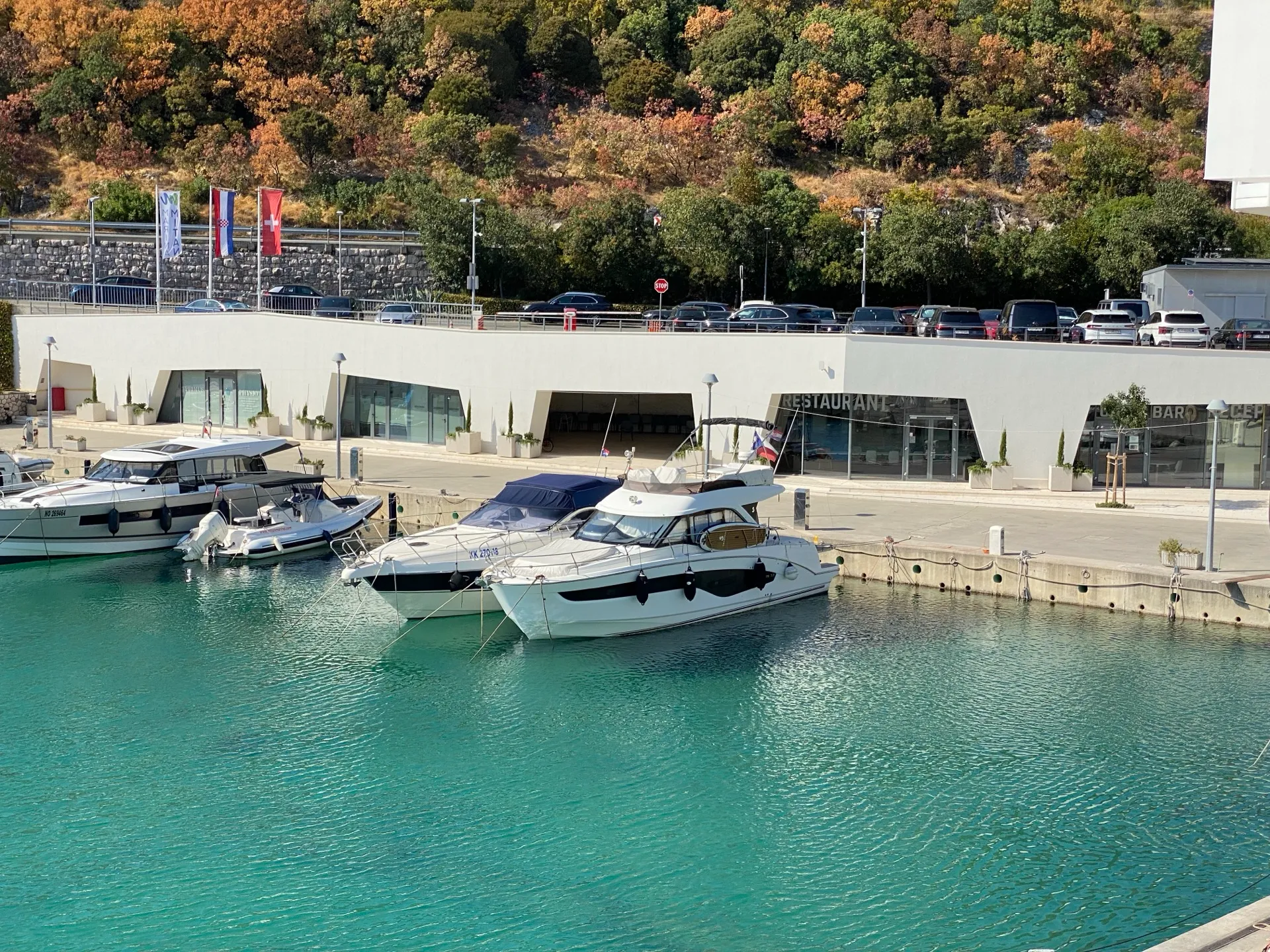 Boats and waterfront facilities at Mitan Marina