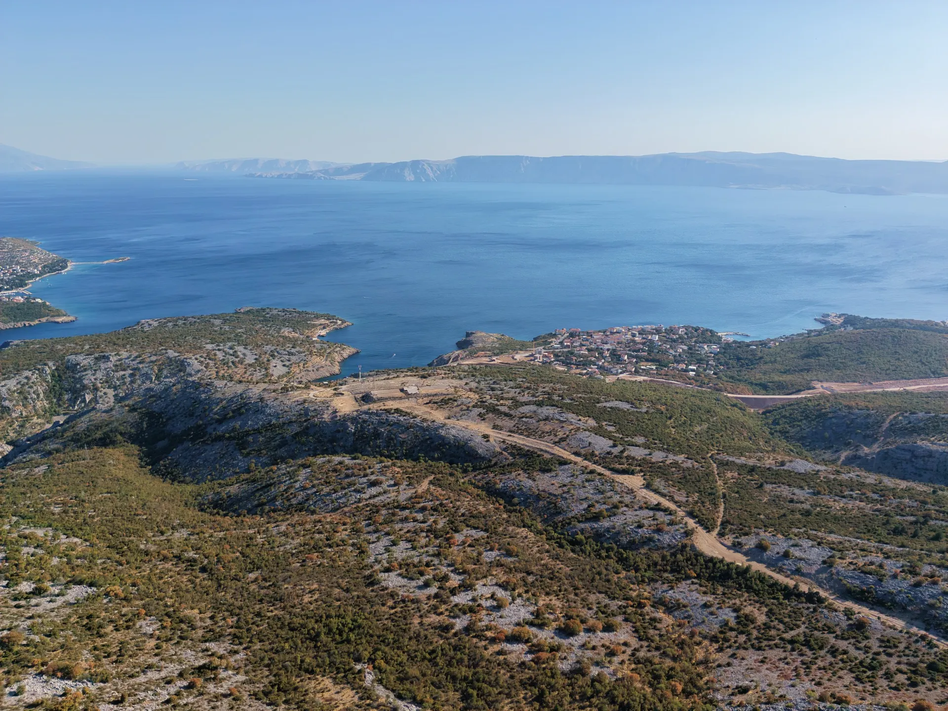 Coastal panorama from the Gradina Ledenice viewpoint