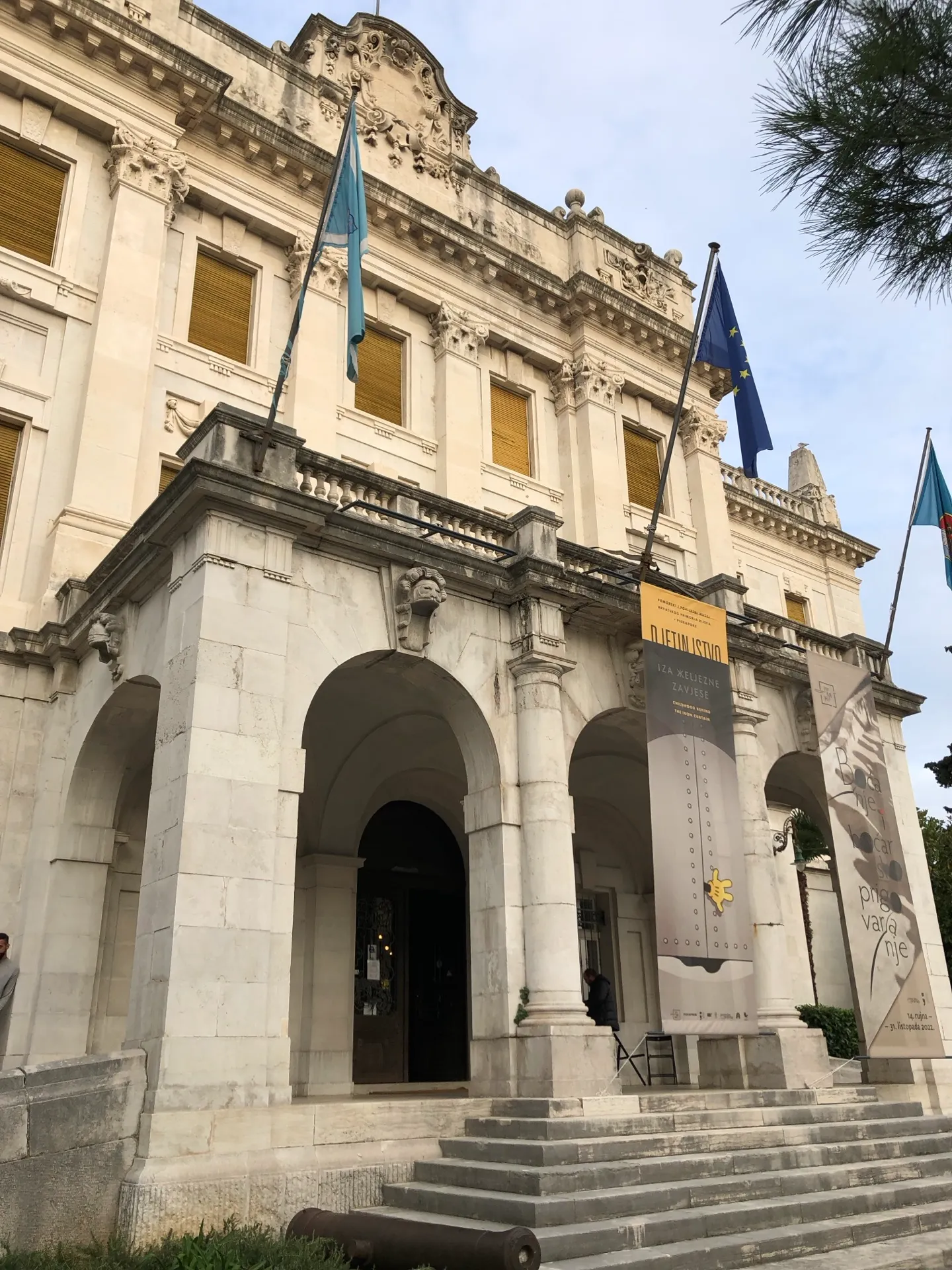 Governor's Palace in Rijeka before the museum renovation closure